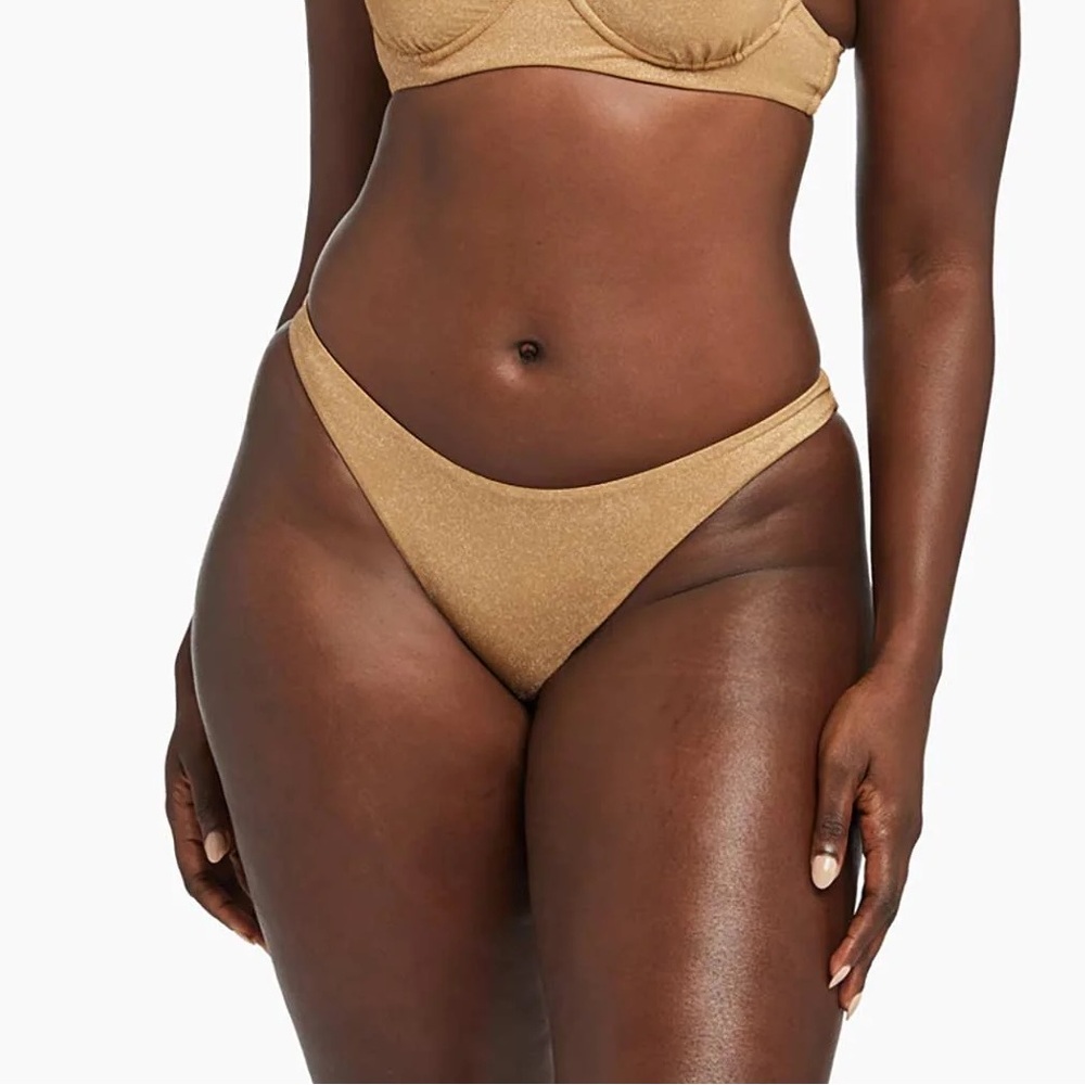 Vitamin A Swim California High Leg Bikini Bottom